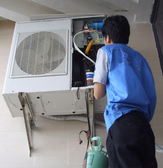 京山空调开机无反应维修